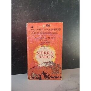 Sierra Baron By Thomas Wakefield Blackburn Paperback
